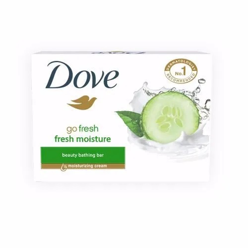 Dove Go Fresh Moisture Cucumber & Green Tea Beauty Bathing Bar, 75 g