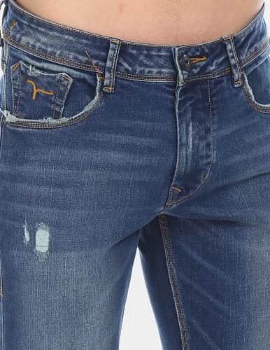 Slim Men Blue Jeans