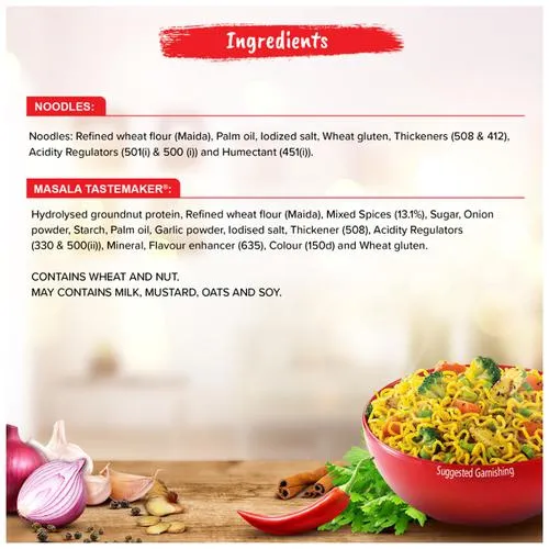 MAGGI 2-Minute Instant Noodles - Masala, 420 g Pouch