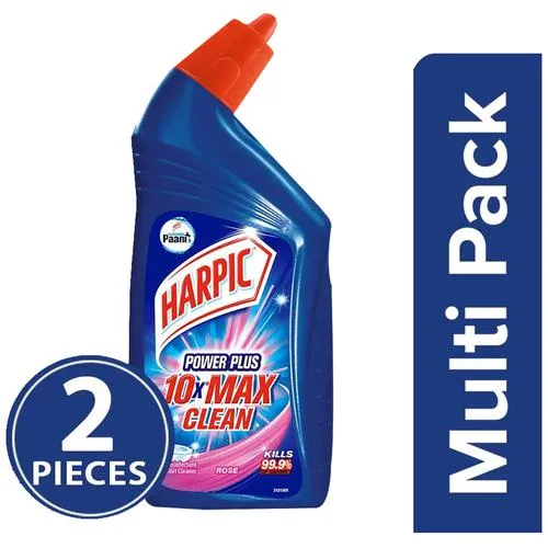 Harpic Disinfectant Toilet Cleaner Liquid - Rose, 500 ml each (Pack of 2)