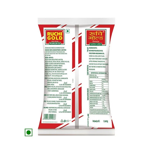 Ruchi Gold - Palmolein Oil, 1 L