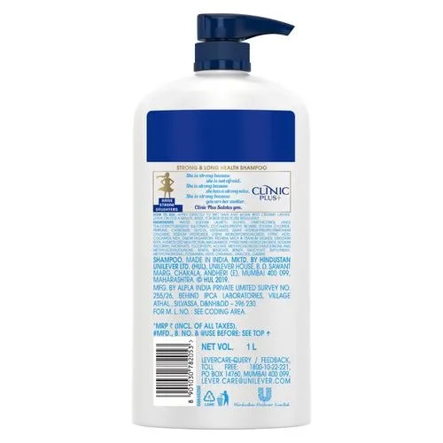 Clinic Plus Strong & Long Health Shampoo, 1 L