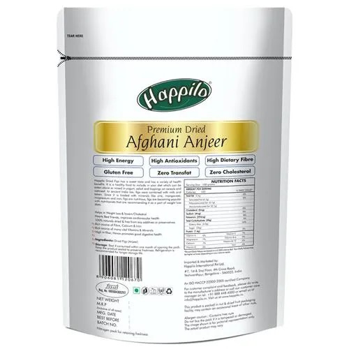 Happilo Premium Dried Afghani Anjeer, 200 g