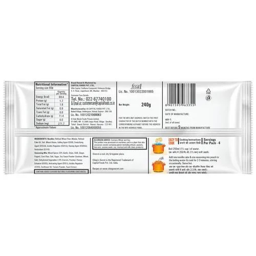 Chings Secret Schezwan Instant Noodles, 240 g Pouch