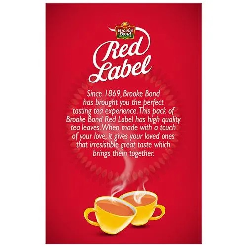 Red Label Tea, 250 g Carton