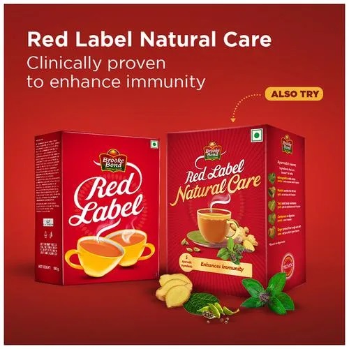 Red Label Tea, 250 g Carton
