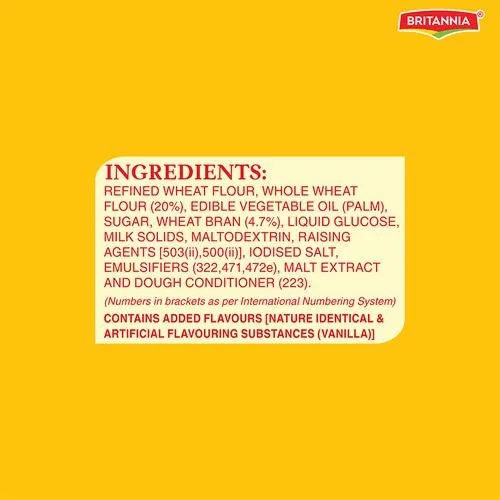 Britannia NutriChoice Digestive High Fibre Biscuits,, 4x 100 g Multipack