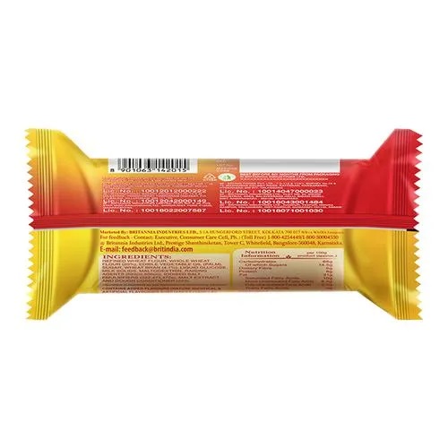 Britannia NutriChoice Digestive High Fibre Biscuits,, 4x 100 g Multipack