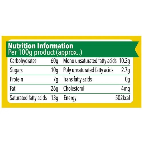 Britannia 50-50 Maska Chaska Salted Biscuits, 40.5 g