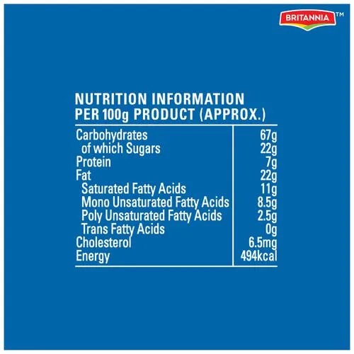 Britannia Good Day - Butter Cookies, Teatime Snack, 53 g (Get 22 g Extra)