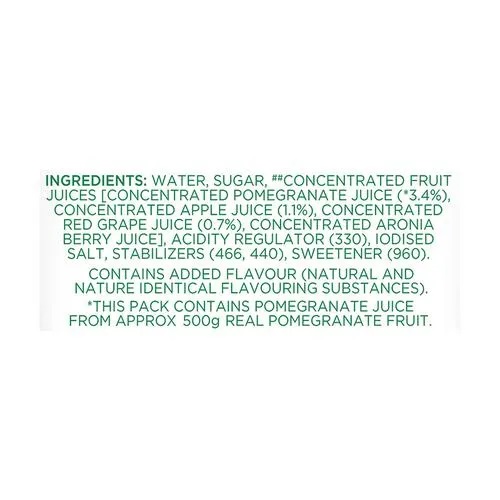 Tropicana Delight Fruit Juice - Pomegranate, 1 L Tetra