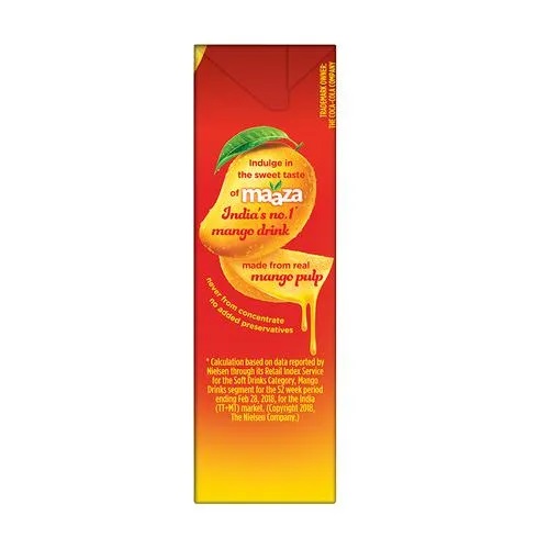 Maaza Juice - Mango Refresh, 150 ml Carton