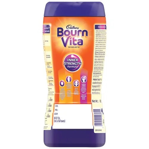Bournvita Chocolate Health Drink - Bournvita, 500 g Jar