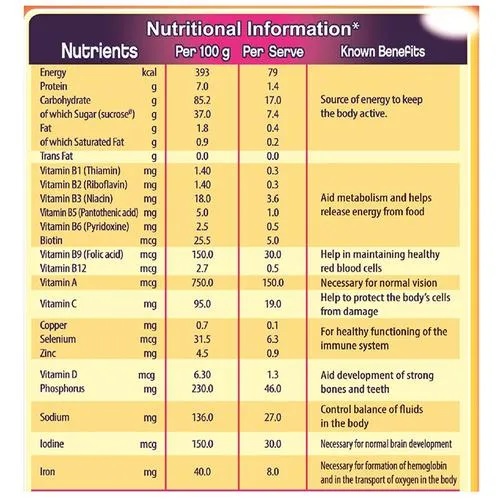 Bournvita Chocolate Health Drink - Bournvita, 500 g Jar