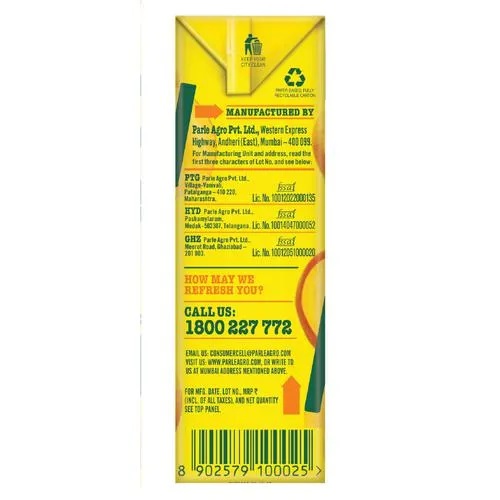Frooti Drink - Fresh 'N' Juicy Mango, 200 ml