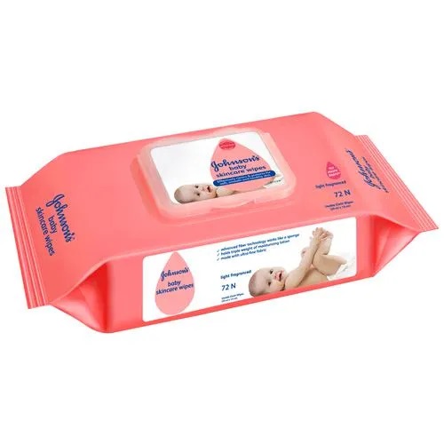 Johnson's baby Skin Care Wipes, 72 pcs