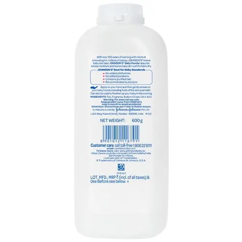Johnson's baby Baby Skin Powder, 600 g