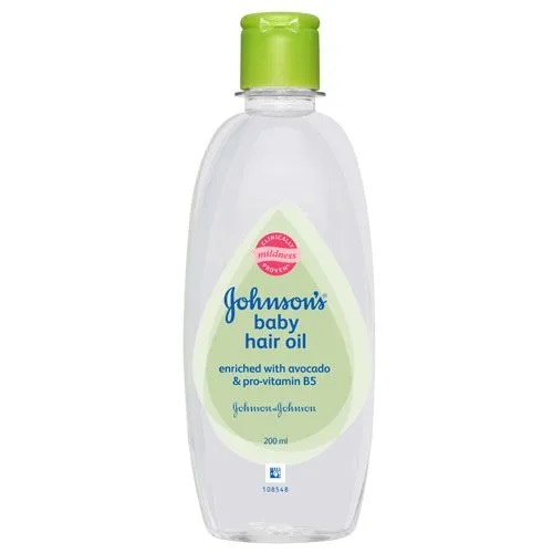 Johnson's Baby Hair Oil - Avocado & Pro-Vitamin B's, 200 ml