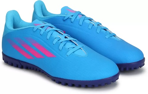 X SPEEDFLOW.4 TF Football Shoes For Men  (Blue)