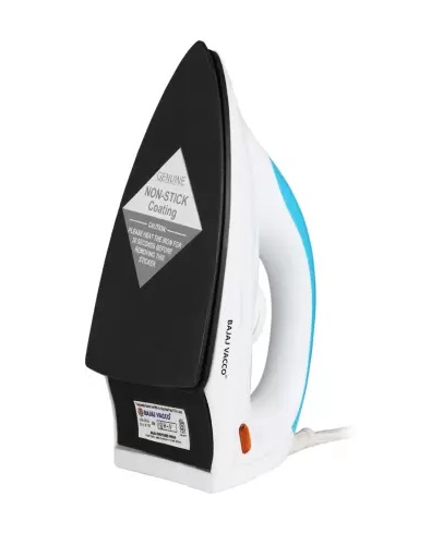 BAJAJ VACCO DRY IRON CIVIC -01 RED, GREEN, BLUE 750 Dry Iron  (Blue)