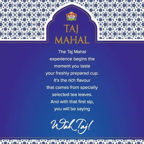 Taj Mahal Tea, 1 Kg Carton