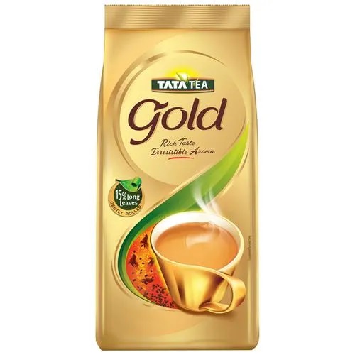 Tata Tea Gold Assam Teas With Gently Rolled Aromatic Long Leaves, Rich & Aromatic Chai, Black Tea, 500 g