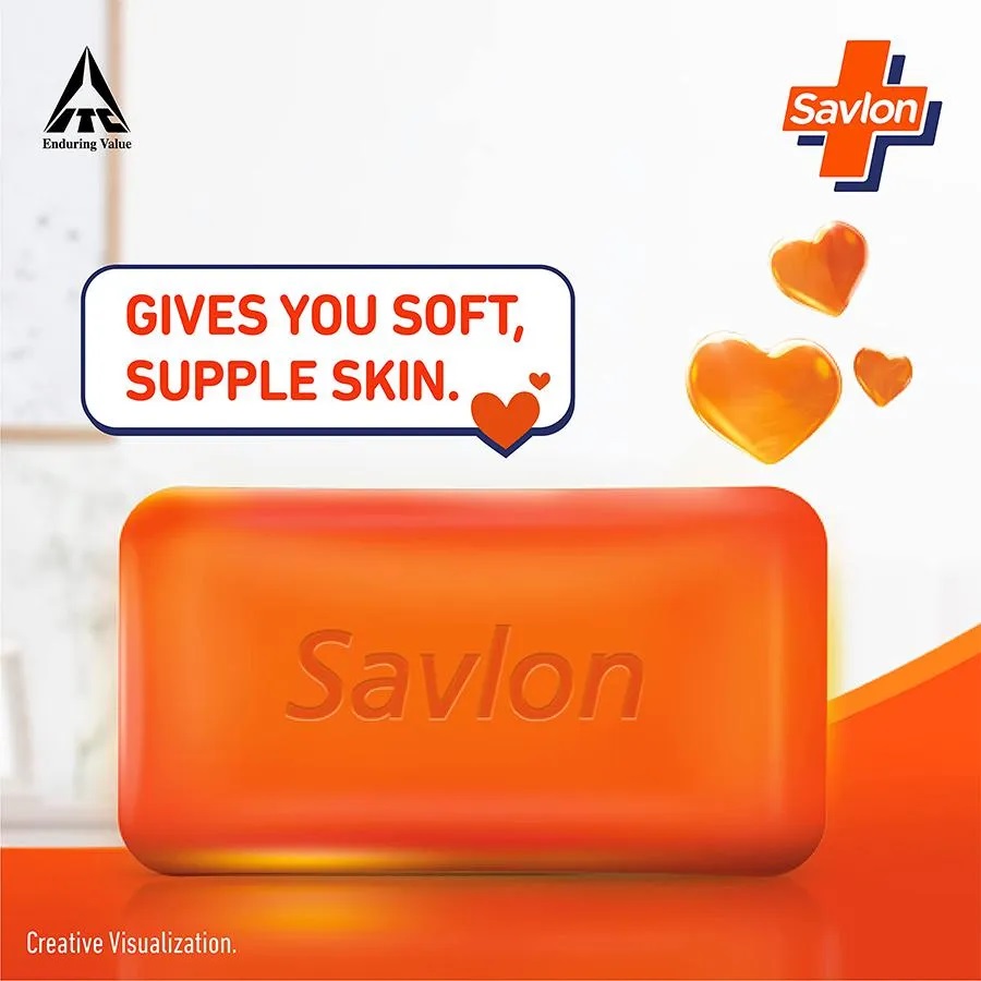 Savlon Glycerin Soap, 125 g (Pack of 5)