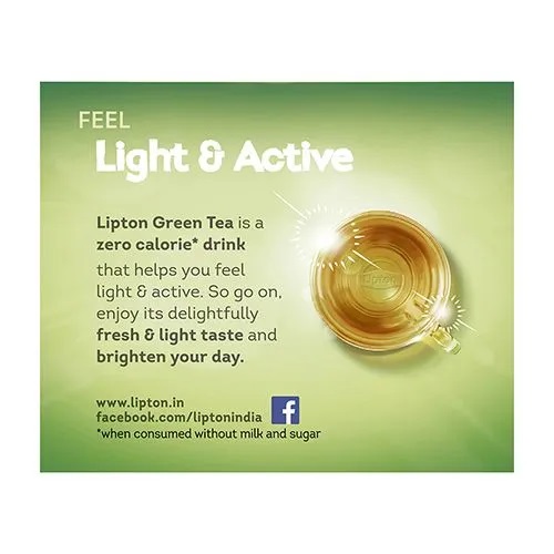 Lipton Green Tea - Tulsi Natura, 10 pcs