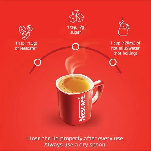 Nescafe Classic 100% Pure Instant Coffee, 50 g Pouch