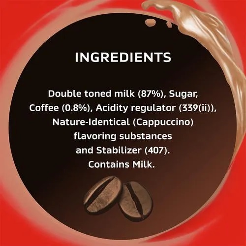 Nescafe Ready To Drink Intense Cafe Cold Coffee - Flavoured Milk, 180 ml