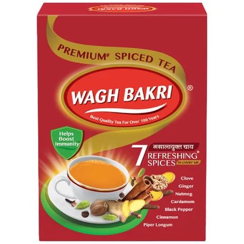 Wagh Bakri Spiced Tea - Blend Of 7 Refreshing Spices, 250 g