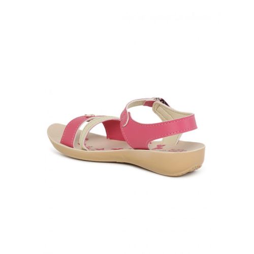 Girls P-Toes Pink Sandal