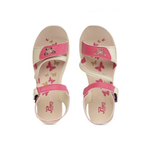 Girls P-Toes Pink Sandal