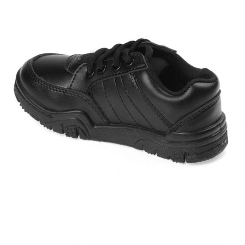 Boys Black School Shoes