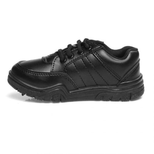 Boys Black School Shoes